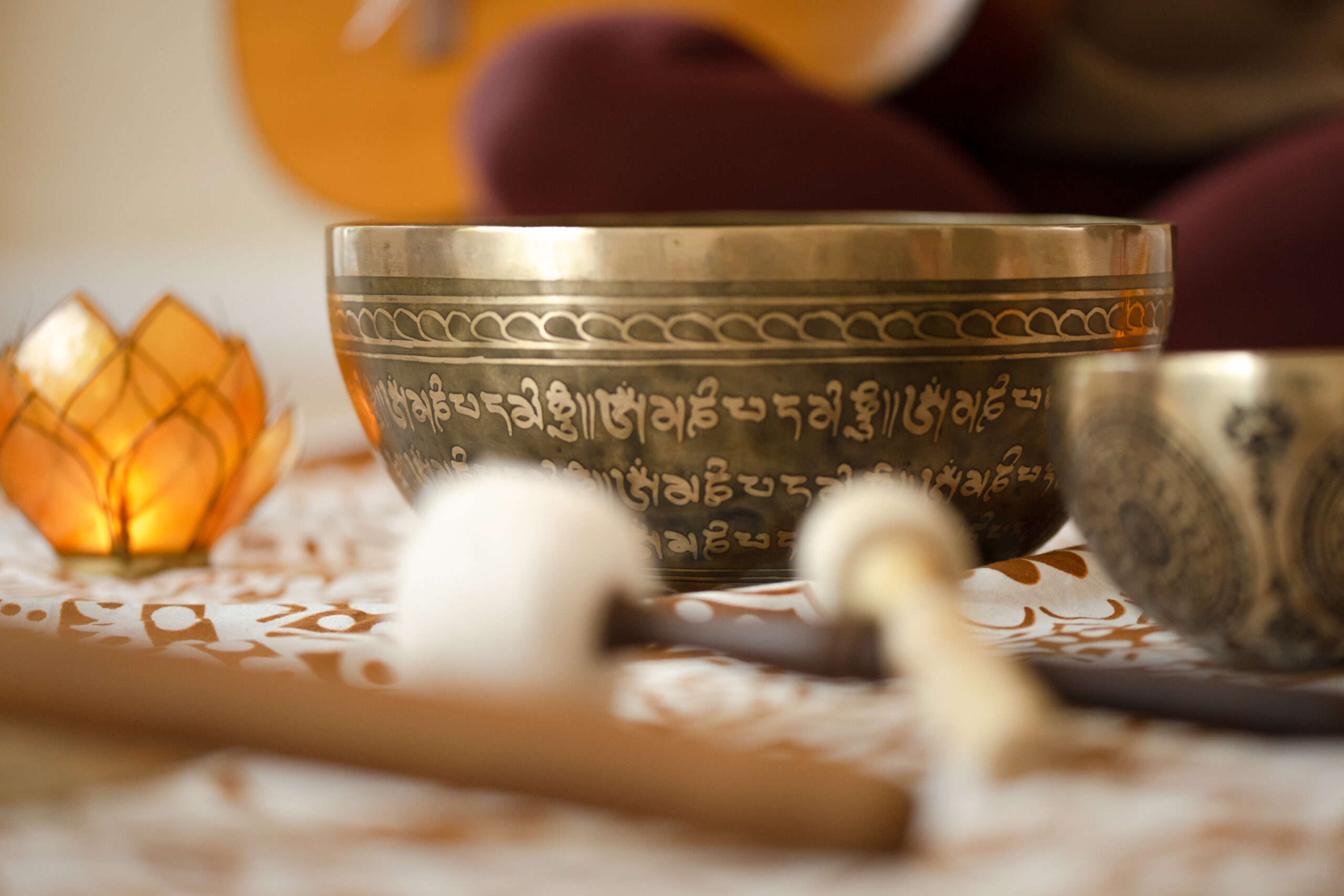 Foto einer Klangschale